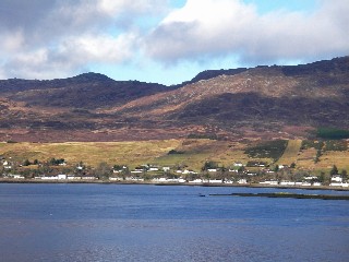 Lochcarron from the south side of the loch