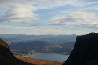 Loch Kishorn viewed from the eastern side of the Bealach na Ba